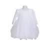 Baby Christening White Tulle Dress 127